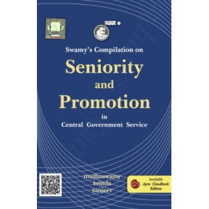 Swamy's Compilation on Seniority and Promotion in Central Government Service (C-44) by Muthuswamy Brinda Sanjeev